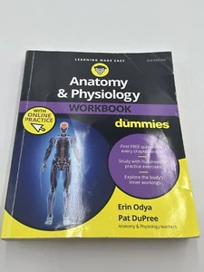 Anatomy & Physiology Workbook For Dummies with Online Practice - Odya, Erin|... - Picture 1 of 10