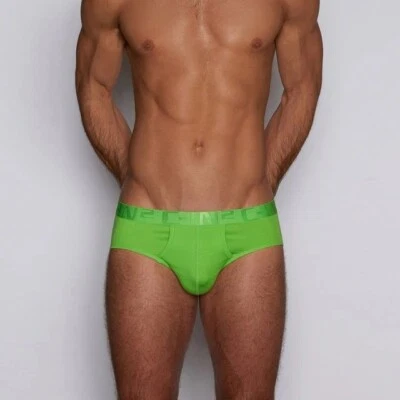 C-IN2 Men's Prime Bi - Fly Brief Underwear Size M L Green - NWT! - Image 1 of 4