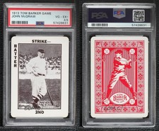 1913 Tom Barker Baseball Card Game WG6 John McGraw PSA 4.5 HOF