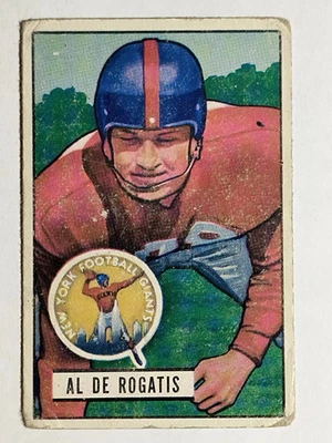 1951 Bowman #55 Al DeRogatis RC (VG) - Image 1 of 2