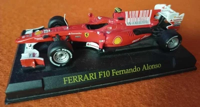 Modellino Ferrari F10 Fernando Alonso 2010 - Immagine 1 di 4