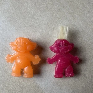 Vintage Kaugummiball Charm Cracker Jack Verkauf Troll Lot 2 Crackerjack - Bild 1 von 3
