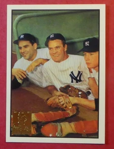 1997 Topps Mickey Mantle Commemorative Reprint #21 (1953 Bowman #44) Berra Bauer - Picture 1 of 2