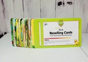 Little Treasures Pre-K Retelling Cards Macmillan/McGraw-Hill School Learning - Imagen 1 de 9