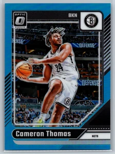 Cameron Thomas 2024-25 Panini Donruss Optic Aqua /225 #80 Brooklyn Nets - Bild 1 von 2