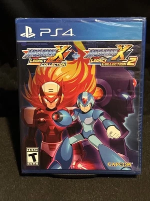 Mega Man X: Legacy Collection 1 + 2 (PS4) Novo em folha UPC Strike through - Imagem 1 de 2