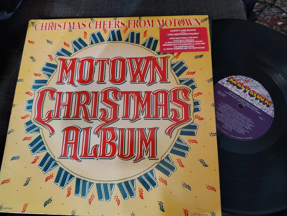 MOTOWN CHRISTMAS ALBUM LP Promo Soul R&B Funk Holiday - Image 1 of 1