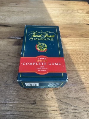 Trivial Pursuit 1995 Edition Family Board Game 1500 Topical Questions & Answers - Image 1 of 4