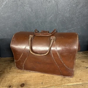 Leder Gladstone Tasche Arzttasche Reisetasche Reisetasche groß - Bild 1 von 7