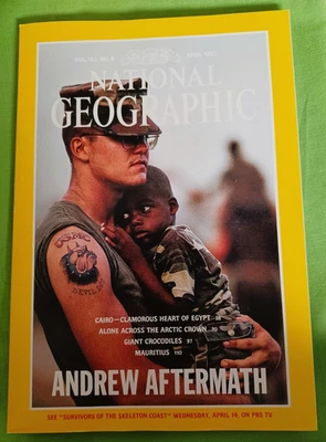 Nat Geo Magazine Apr 1993 Andrew Aftermath Cairo Arctic Serengeti Mauritius - Image 1 of 3