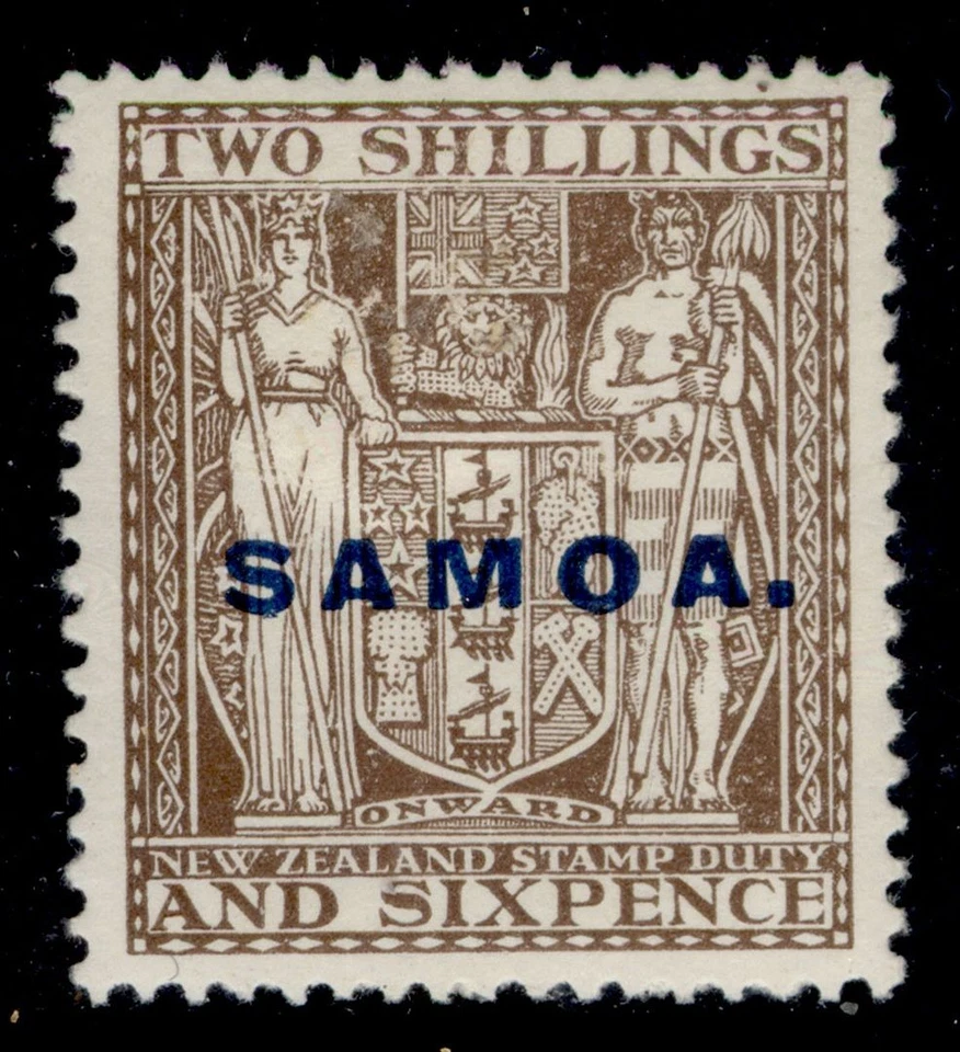 SAMOA GV SG171, 2s 6d deep brown, M MINT. Cat £16. - Image 1 of 1