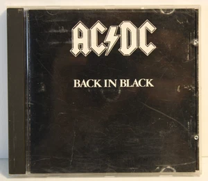 Back in Black - AC/DC (CD, 1980) ATCO WEA MFG. OLYPHANT PRESSING - Picture 1 of 3