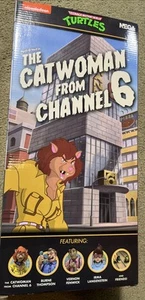 New! 2021 NECA TMNT Channel 6 Newsroom Catwoman Action Figures Big Set!  19” Box - Picture 1 of 5