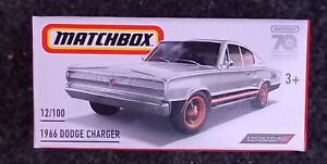 Matchbox - 1966 Dodge Charger - OVP - 2023 - #12/100 - Power Grabs - Special Box