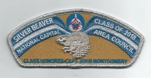 NCAC CSP SA-310, Silver Beaver Series 2018 - Capt. John Montgomery, Mint! - Picture 1 of 1