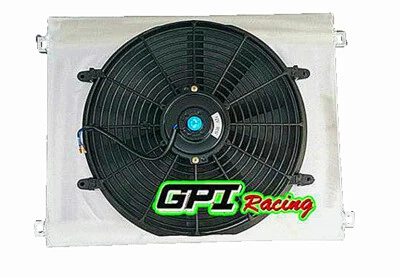 Cubierta de radiador de aluminio + ajuste ventilador Jeep Grand Cherokee WJ WG 4,7 L V8 1999-2005 AT Foto 1 de 4