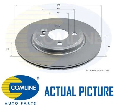 2X BRAKE DISCS SET BRAKING DISCS PAIR COMLINE OE REPLACEMENT ADC2962V - Image 1 of 4