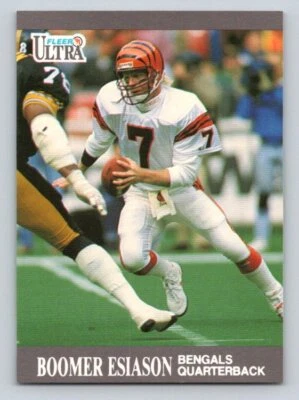1991 Fleer Ultra -    #15 Boomer Esiason - Image 1 of 2