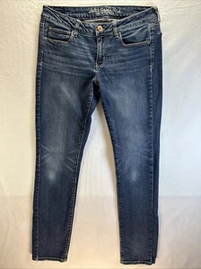 American Eagle Women’s Size 10 Skinny Stretch Jeans - Picture 1 of 22