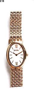 Folli Follie Damen Armbanduhr Edelstahl Roségold 24mm Oval Neu ohne Etikett/ohne Box - Bild 1 von 7