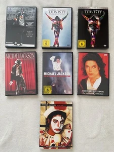 Michael Jackson 7 DVD´s tolle DVD Sammlung - Bild 1 von 2