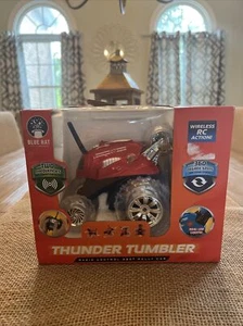 ¡NUEVO! Blue Hat "Thunder Tumbler" 360 Rally Car Radio Control Inalámbrico *ROJO* - Imagen 1 de 7