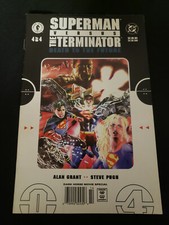 SUPERMAN VS THE TERMINATOR: DEATH TO THE FUTURE (NM-) ISSUE #4 OF 4 2000
