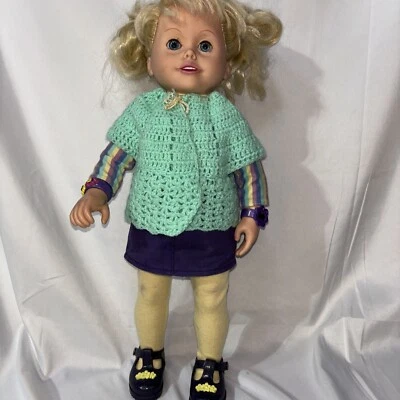 Amazing Ally Let’s Play Tea Party Talking Interactive Doll Orig Clothes UNTESTED - Image 1 of 4