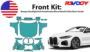 For BMW 4 Series Conv M Sport 2021-2025 Front Paint Protection Film PreCut PPF - Picture 1 of 7
