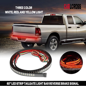 For Chevy Ford Dodge Truck LED Strip Tailgate Light Bar Reverse Brake Signal