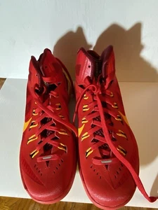 Nike Hyperdunk 2014 653640 676 Size 8 University Red/Gold New In Box Box Damaged - Picture 1 of 24