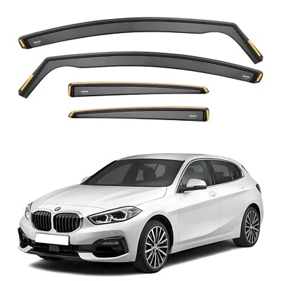 ISPEED Wind Deflectors for BMW 1 Series F40 2019-2024 5-Door Hatchback 4pc Set - Image 1 of 4
