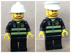 LEGO® Minifigura City Bombero Policía 7240 7241 7046 - wc020 cty0022 - Imagen 1 de 5