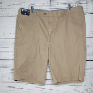 Cremieux 100% Cotton Light Beige Cargo Shorts Men's Size 40 Brand New With Tags  - Picture 1 of 12