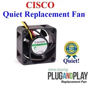 1x QUIET Version Fan for Cisco 800 series 877 878 887 C887 891 892 1801 C1801 - Picture 1 of 5
