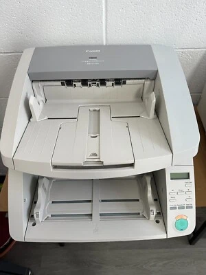 M111181 - Canon imageFORMULA DR-G1110 Scanner. Page counted 254579. WARRANTY - Image 1 of 3