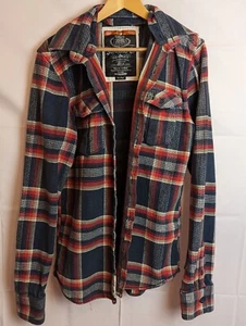 Super dry Shirt Mens  Multicoloured Size UK L Heavyweight  - Picture 1 of 8