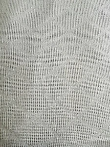 White Cotton Waffle Weave Blanket King USA WPL 1675 Vintage Diamond 25 Beacon ? - Foto 1 di 16