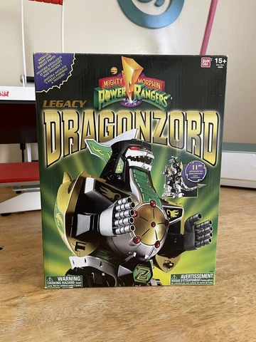 Mighty Morphin Power Rangers Legacy Dragonzord 11” Figure Cover