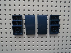 Lego 4 x Dachstein gewölbt 93606   4x2 dunkelblau - Bild 1 von 1