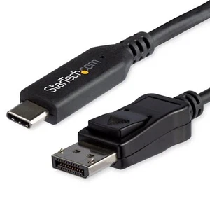 StarTech CDP2DP146B 6ft/1.8m USB C to Displayport 1.4 Cable Adapter - 4K/5K/8K - Picture 1 of 5