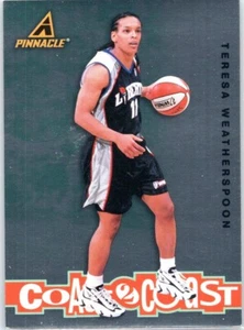 1998 Pinnacle Coast to Coast Foil Teresa Weatherspoon #7 New York Liberty - Picture 1 of 2