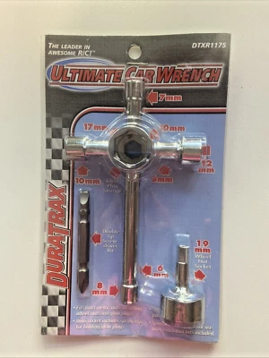 Duratrax DTXR1170 Deluxe Metric Car Wrench NEW IN PACKAGE - Image 1 of 2