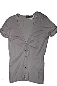 Cárdigan de punto para mujer Zara rosa/rosa claro talla S totalmente nuevo con etiquetas~ - Imagen 1 de 4