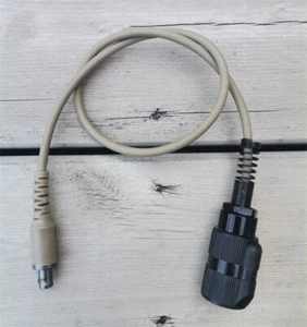 INVISIO V60 6PIN Connector Adapter 50CM Tan Black Plug Compatible 148/150 Radio - Picture 1 of 5