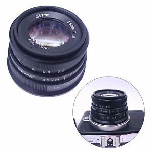 35mm f/1.6 APSC Lens for Panasonic G6 G7 G9 GF1 GF6 GM5 GX1 GX8 GH2 GH4 GH5