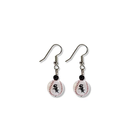 Chicago White Sox Baseball Dangle Earrings MLB New Cover