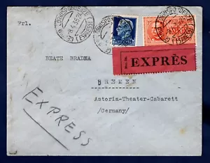 INCOMING MAIL DEL 1935 DALL'ITALIA (GENOVA) PER LA GERMANIA - Picture 1 of 2