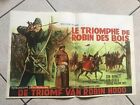 Affiche de Cinema Le triomphe de Robin des Bois  53 x 35 cm