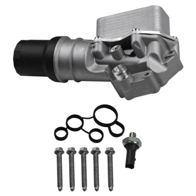 Carcasa de filtro enfriador de aceite para Volkswagen Golf Jetta 2010-2014 2,5 L L L5 Foto 1 de 4